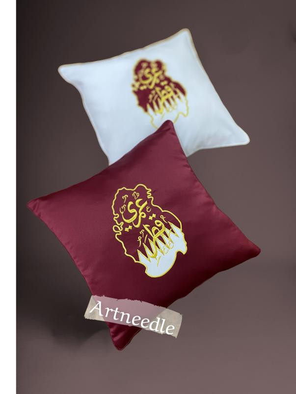 National Day Pillow (Embroidered logo)