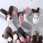 ROPE SQUEAKY PUPPY TOY