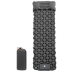 سرير هوائي من جرين ليون مع مخدة ومنفاخ ضمان سنتينGreen Lion Inflatable Bed with Pillow and Foot Pump 2 Year Warranty