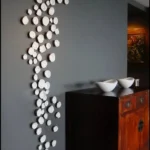 A hand-carved fiber bowl