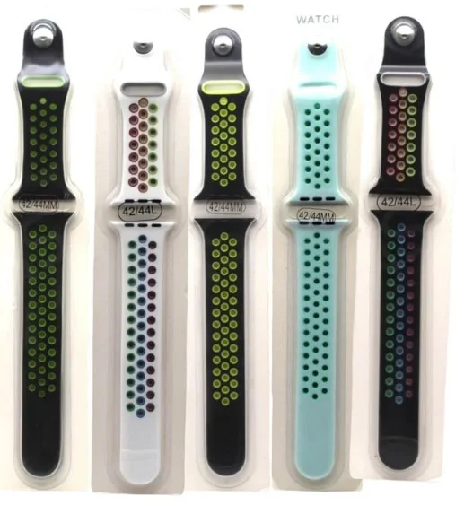 Silicone Sport Strap for Apple Watch 42/44/45/49mm