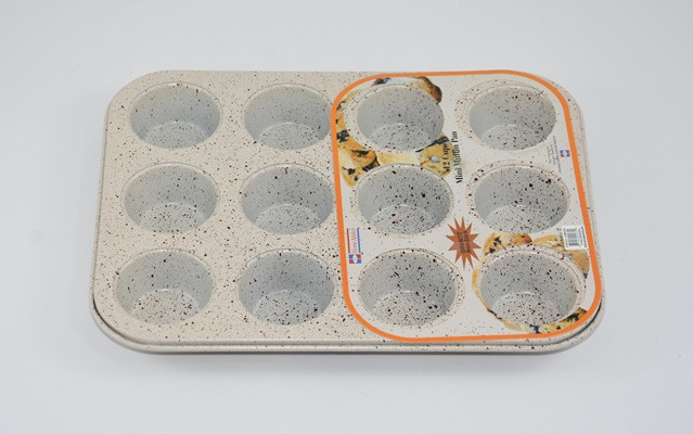 AVCI HOME MAKER GRANITE-12 CUP MINI MUFFIN PAN