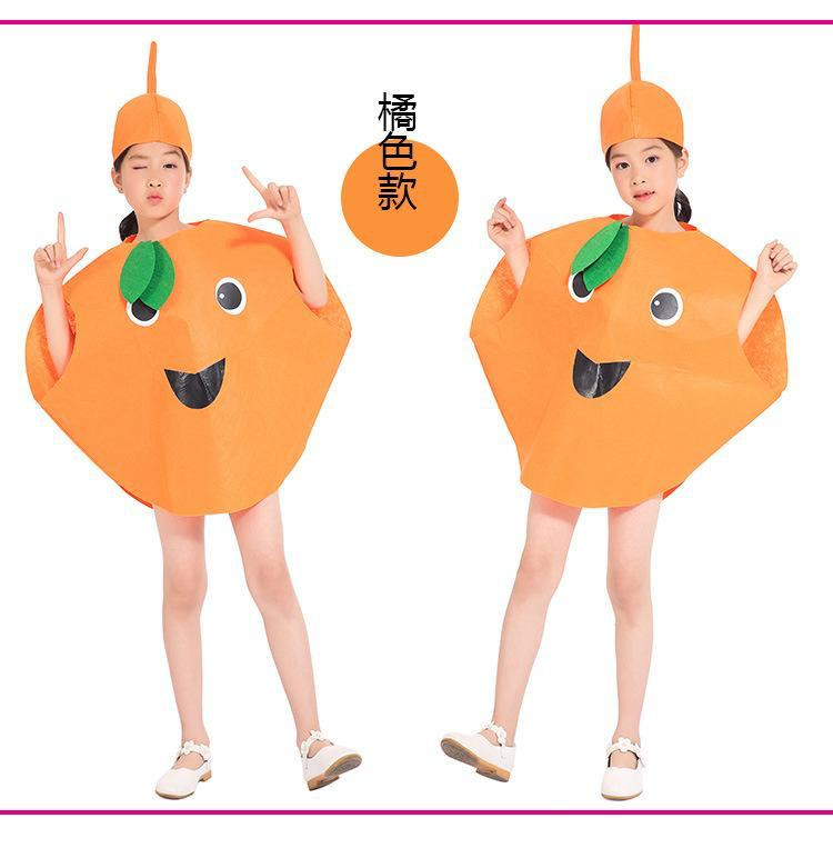 Orange One Size Recommended Height 100-140cm