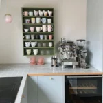 Waterproof wooden cup rack with new and elegant design