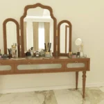 Handmade sold wood bedroom dresser