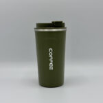 sleek and minimalist coffee tumbler