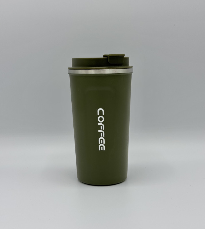 sleek and minimalist coffee tumbler