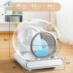 advanced Self Cleaning Cat Litter Box, Ultra-Self Cleaning Cat Litter Box