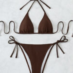 Brown bikini