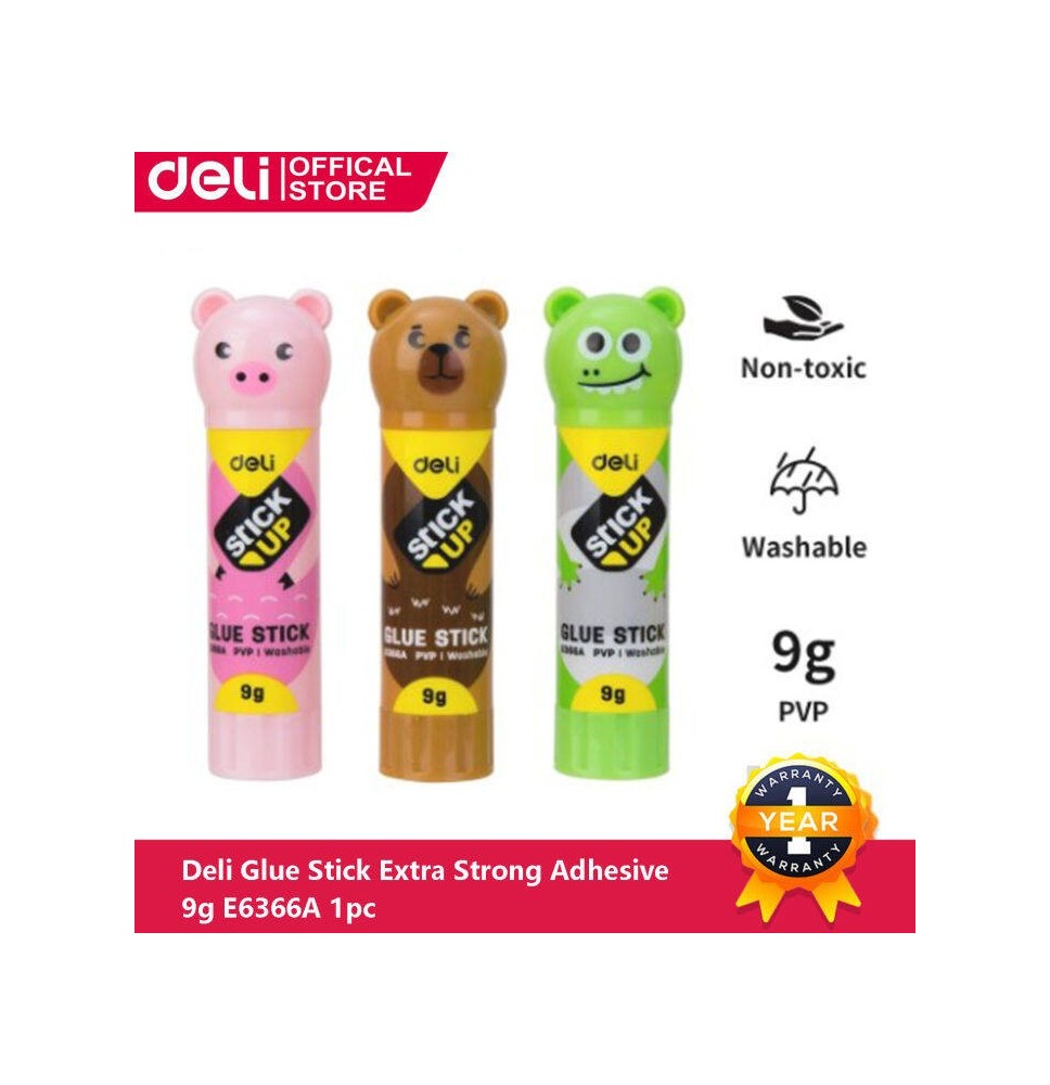 Deli Glue Stick 9g 12Pc 1Box
