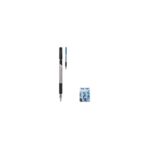 Deli Arrow Ball Pen Black 0.7MM 12Pc 1Pck