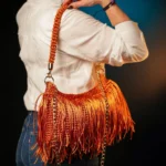 Crochet handbag