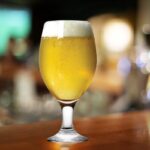 Pasabache Set Of 6 Glass Lead Free Tall Stemmed Beer Glasses Tumblers