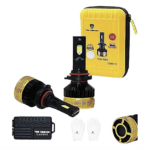 Toby's New T120 PRO 2023 Upgraded 9005/HB3 LED Headlight Bulbs High Beam,12000LM Super Bright, Headlights Conversion Kit 6500K Xenon White, Halogen Replacement with Fan,Pack of 2