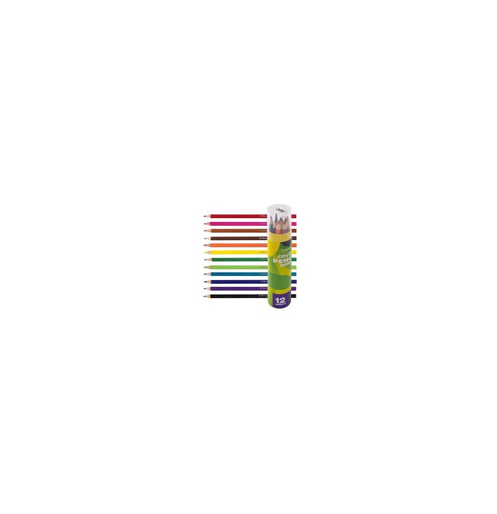 Yalong  Colors Pencil 12Pc 1Tin