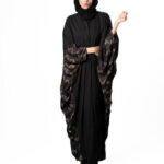 Midnight Lace Abaya