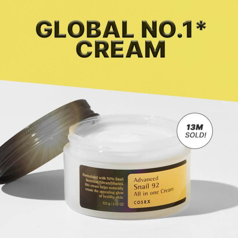 COSRX - Advanced Snail 92 All in one Cream Jar - 100g