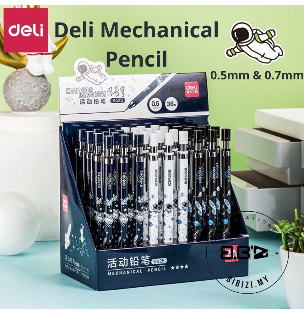 Deli Daring Mission Mechanical Pencil 0.7Mm 36Pc 1Pck