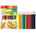Deli Enovation Color Pencil 12Pcs 1PCK