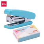 Deli Flower Student Stapler Set 1Pck