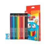 Deli Jumbo Color Pencil  12Pc 1Pck
