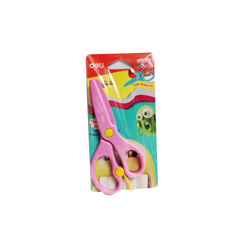 Deli Plastic Child Scissors 130Mm 1Pc