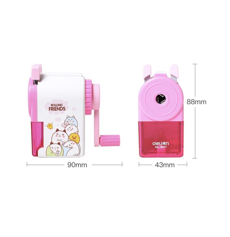 Deli Rotary Pencil Sharpener Bumper 1Pc