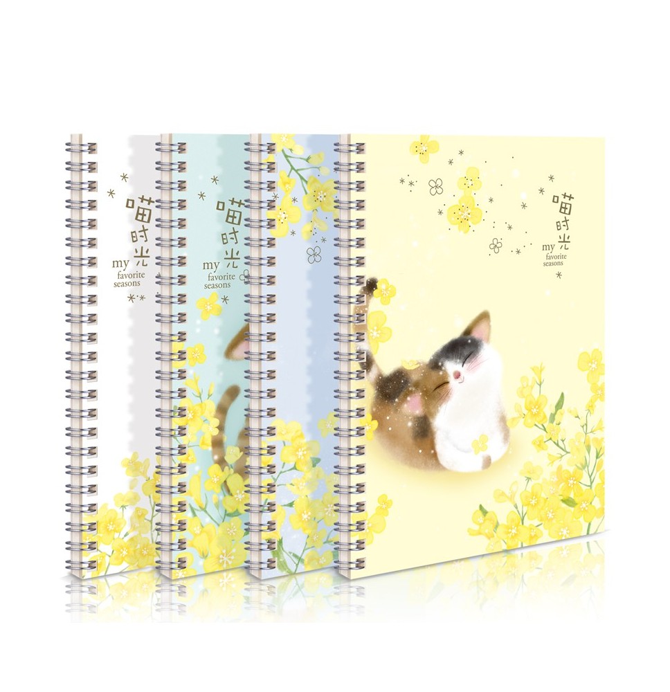 Deli Spongbob Spiral Notebook 210x148mm 60 Sheet 1Pc