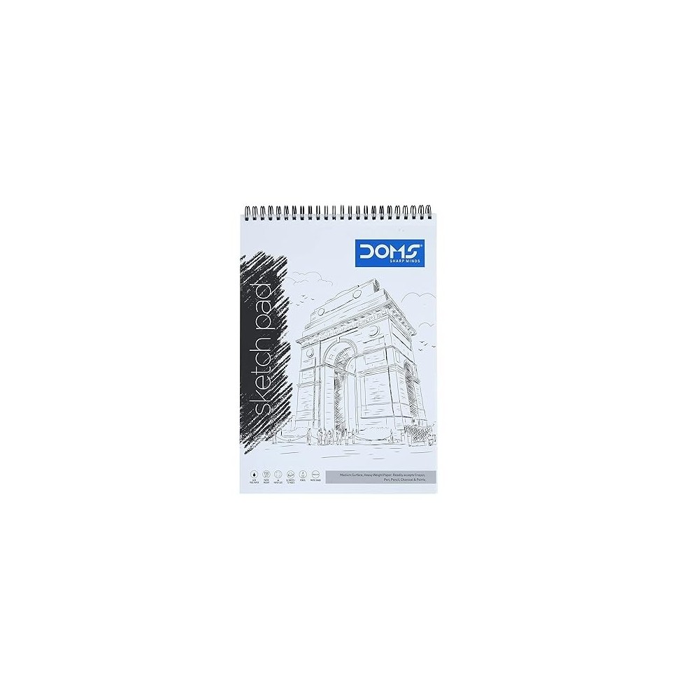 Doms A4 Sketch Book 36 Sheet 1Pc