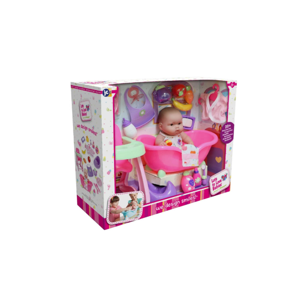 Jc Toys Lots To Love Babies Deluxe Set