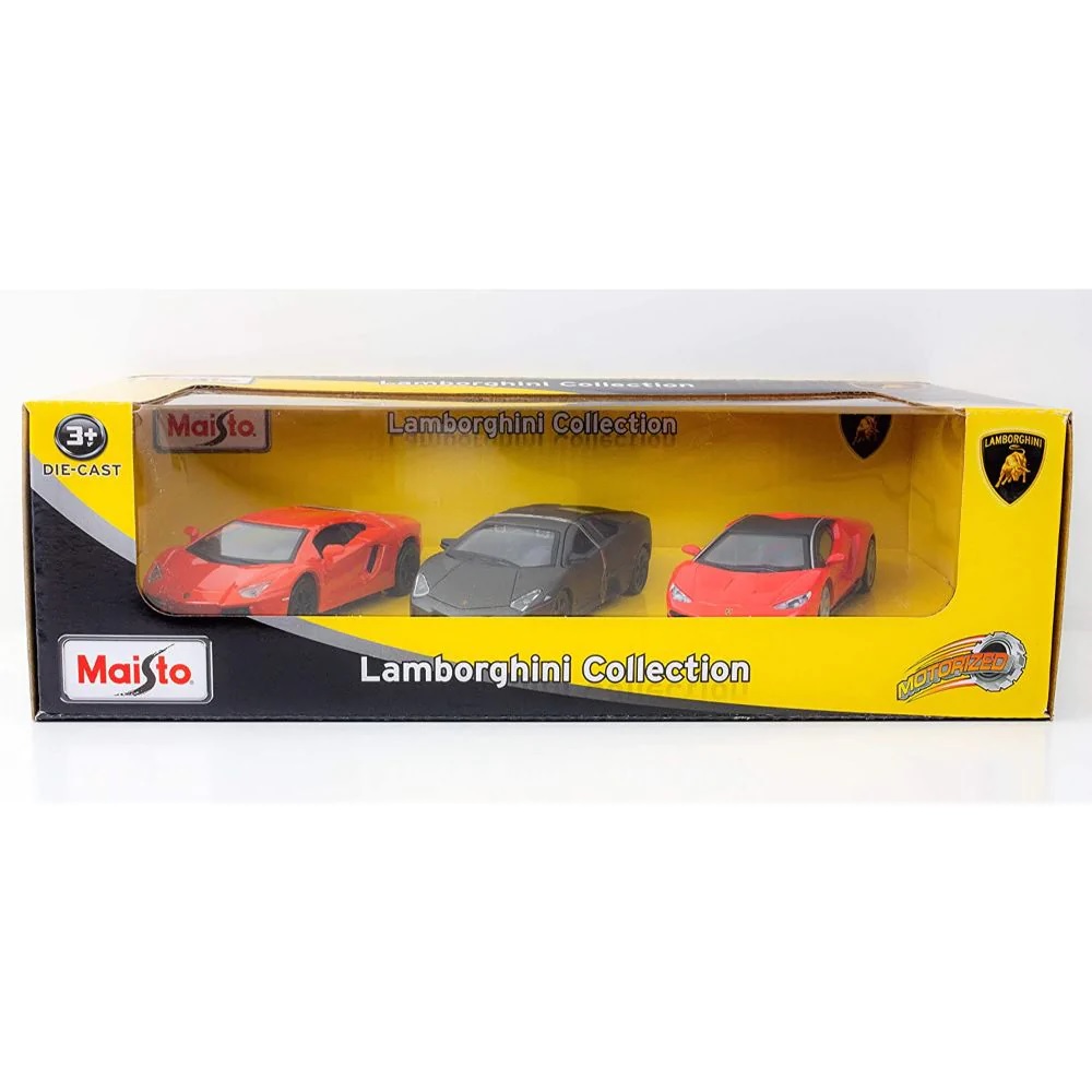 Maisto 4.5" Lamborghini 3Pk