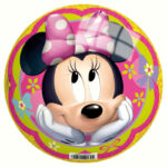 JOHN - DISNEY MINNIE MOUSE VINYL PLAYBALL 9"/230 MM 75G, DEFLATED