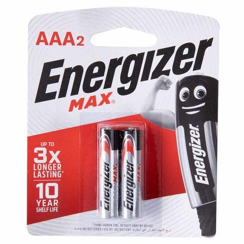 Energizer Max Alkaline Aaa Bp2 881N