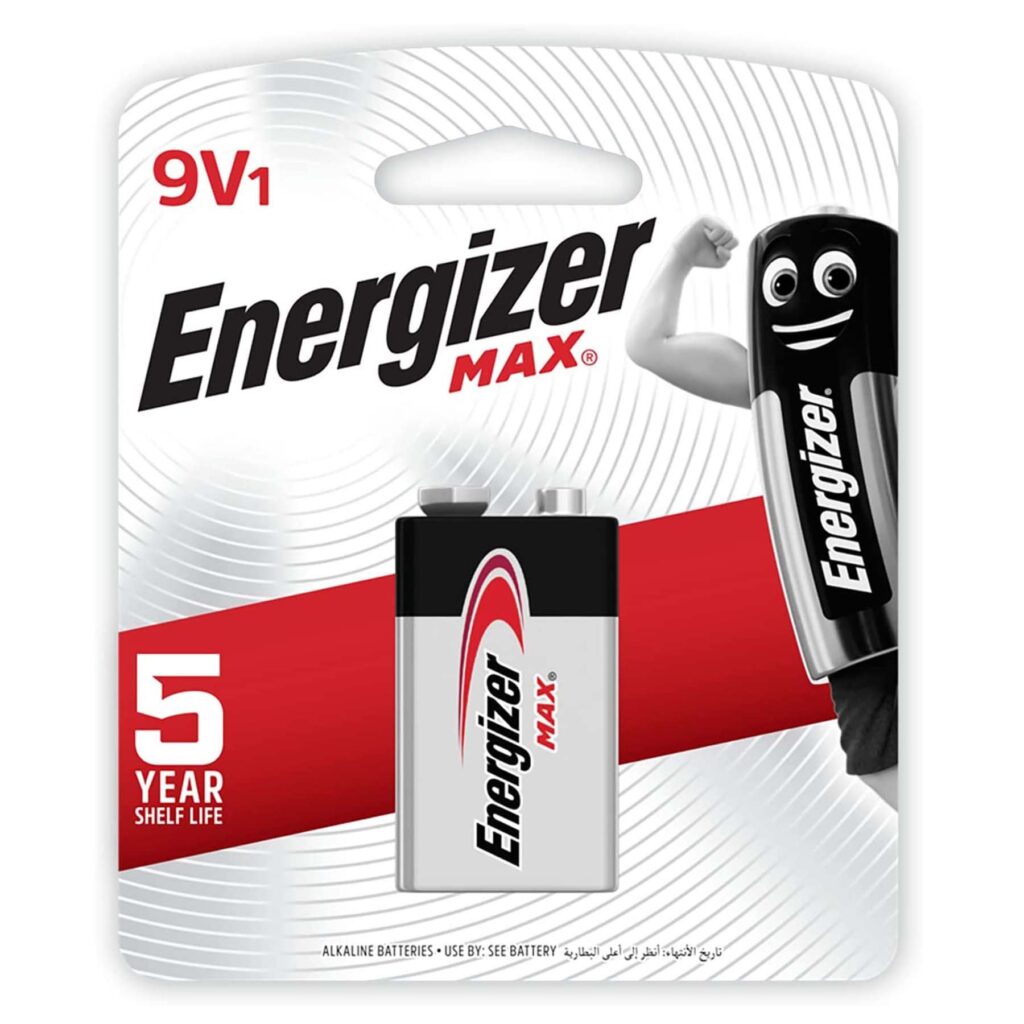 Energizer Max Alkaline 9V Bp1