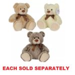 Nicotoy Plush Bear, 3-Assorted