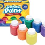 Crayola 6 Ct. Washable Kids Paint, 2-Oz. Bottles, Assorted Colors - Non-Peggable