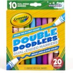 Crayola 10 Ct Washable Double Doodlers