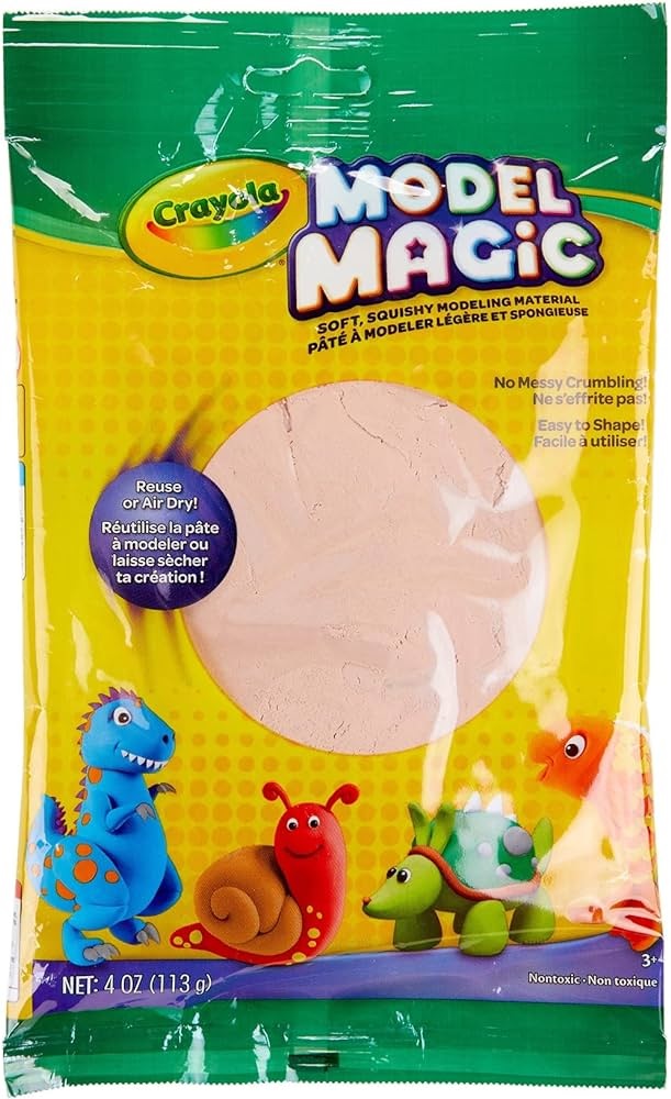 Crayola Model Magic, 4-Oz. Pouch - Bisque1, 2