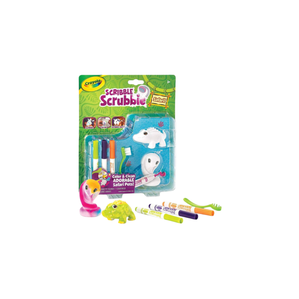 Crayola Scribble Scrubbie Safari 2Ct. (Croc, Cobra)