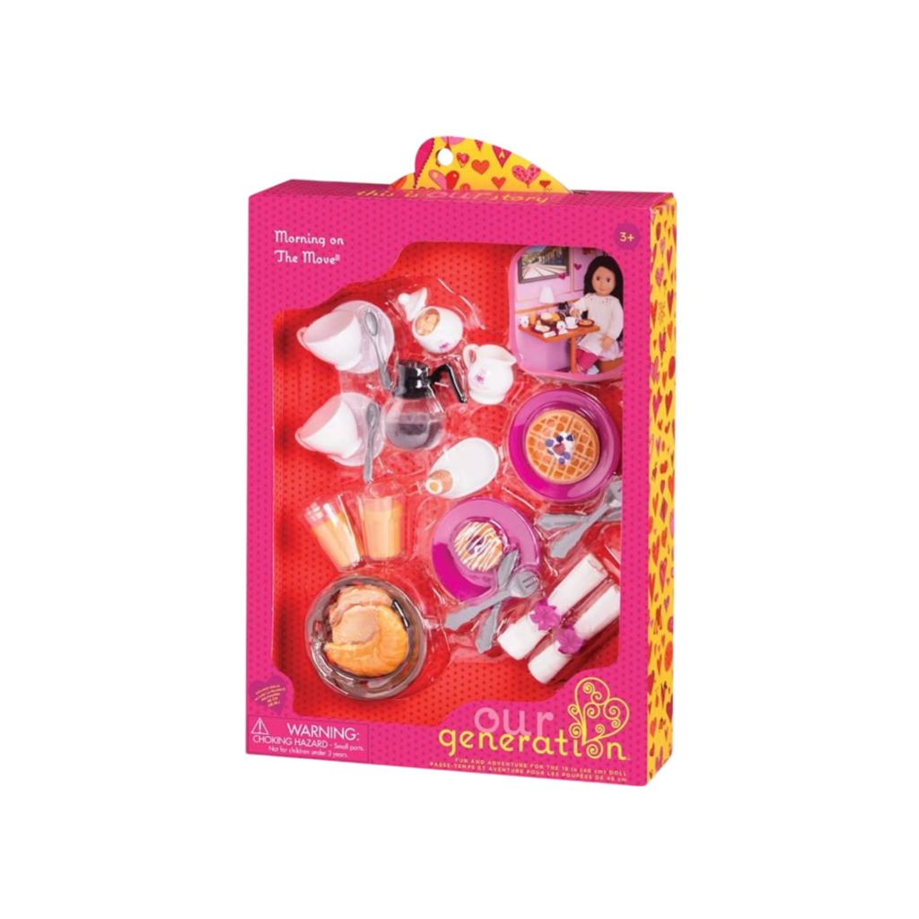 Our Generation Dining Car Breakfast Set