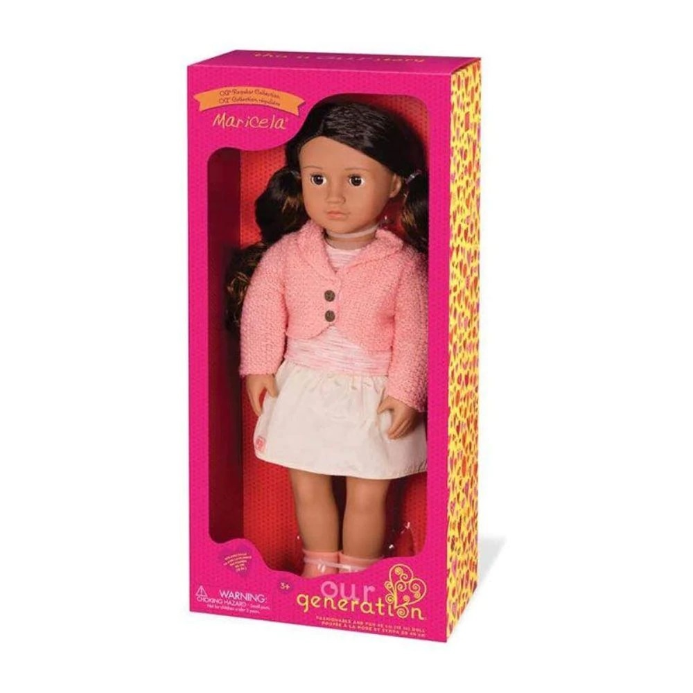 OUR GENERATION DOLL WITH PUFFY SKIRT-MARICELA