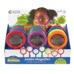 Learning Resources Jumbo Magnifier Countertop Display Set Of 12 Pop