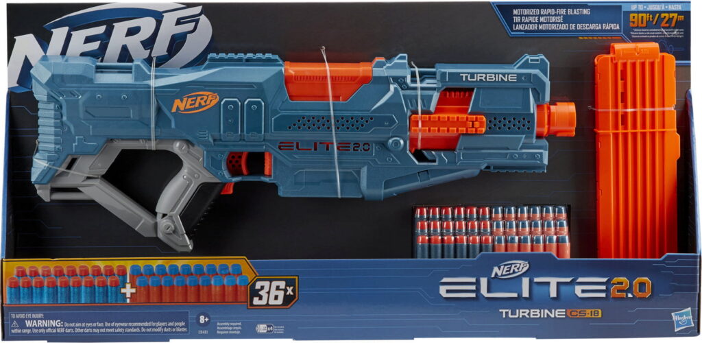 Hasbro Nerf Elite 2.0 Turbine Cs 18
