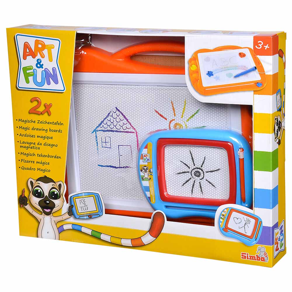 SIMBA ART & FUN TWIN PACK DRAWING  BOARDS
