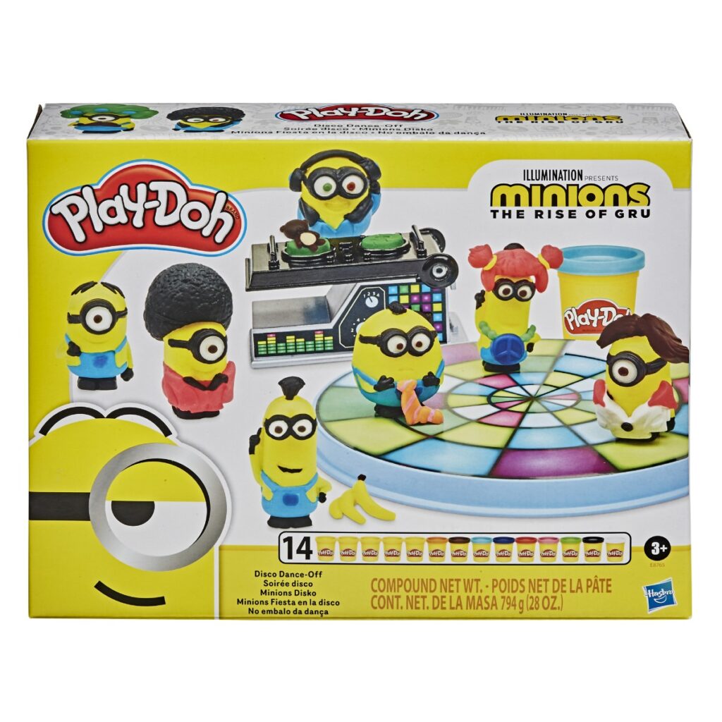 Hasbro Play-Doh Uni Minions Disco Dance Off