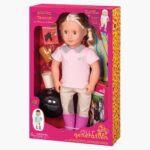 Our Generation Deluxe Riding Doll With  Book-Tamera