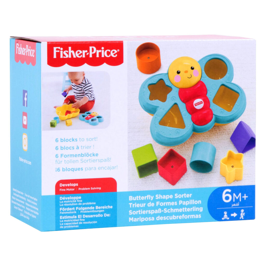 Mattel Fisher-Price Inf Butterfly Shape Sorter