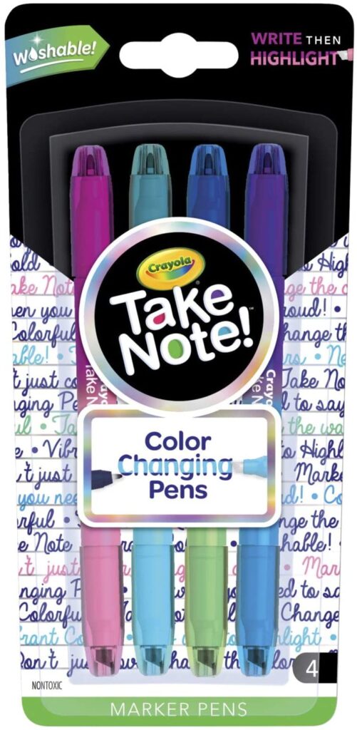 Crayola 4Ct  Color Changing Pens