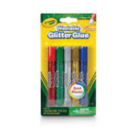 Crayola 5 Ct. Washable Glitter Glue, Blazes