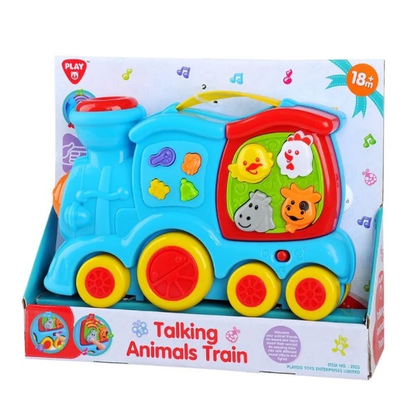 Playgo Talking Animals Train